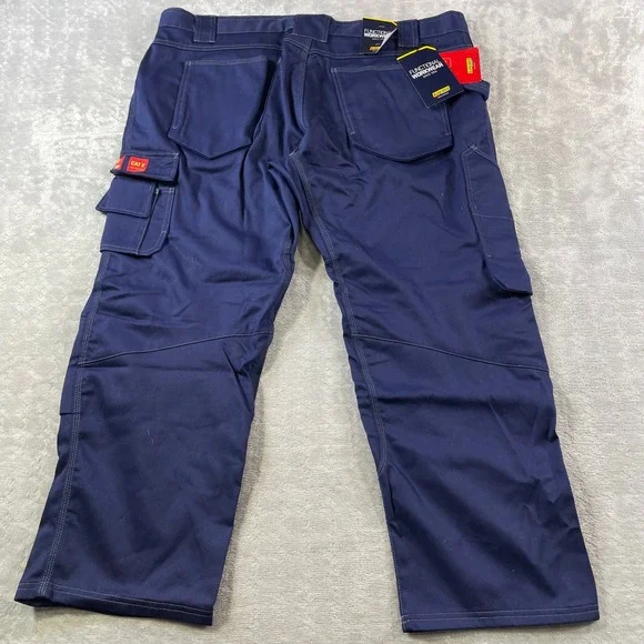 Blaklader 1676 FR Pants Mens 44x30 Blue Welding Work Outdoor Utility HRC 2 CAT 2